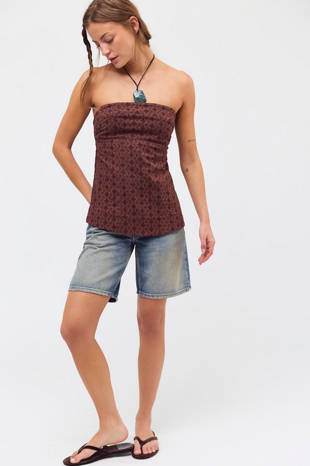 Solara Eyelet Tube Top #2