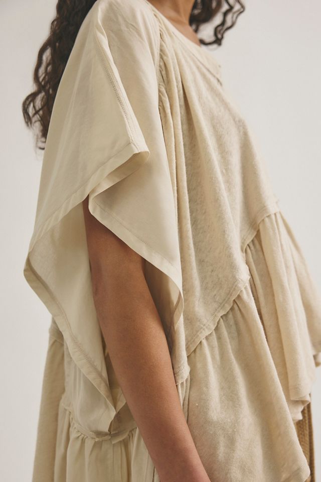 We The Free Daisy Chain Cotton-Linen Henley #3