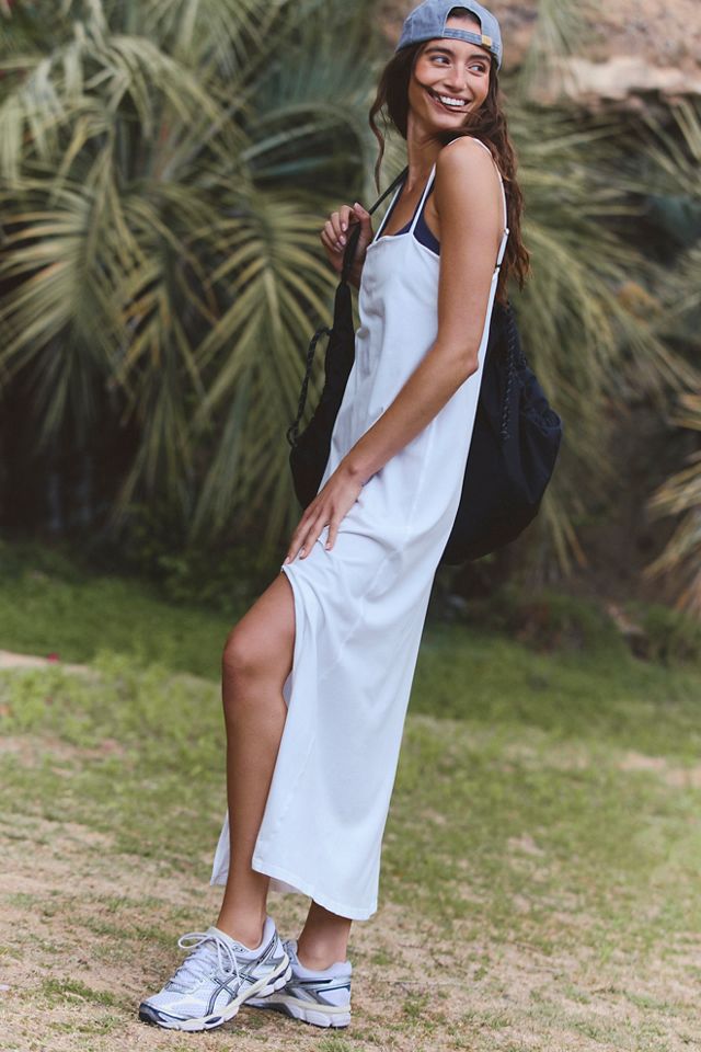 Hot Shot Strappy Dress by FP Movement, White, XL