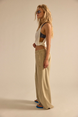 Tidal Moon Low-Rise Pull-On Pants
