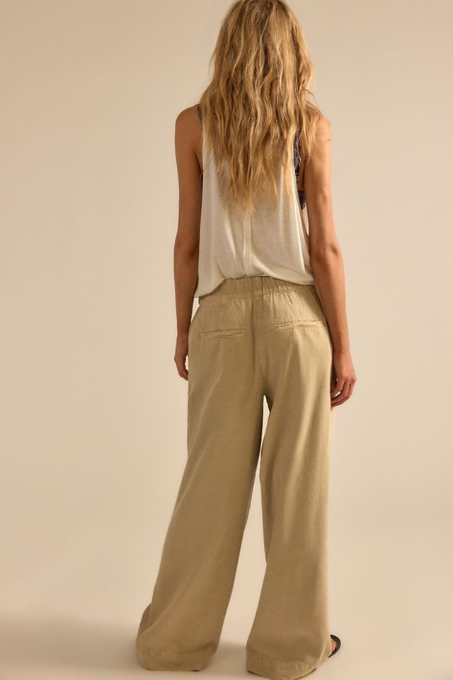 Tidal Moon Low-Rise Pull-On Pants #1