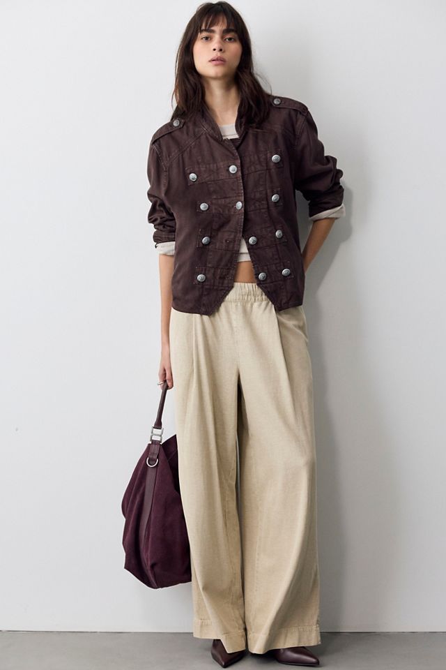 Tidal Moon Low-Rise Pull-On Pants #3