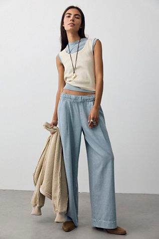 Tidal Moon Low-Rise Pull-On Pants