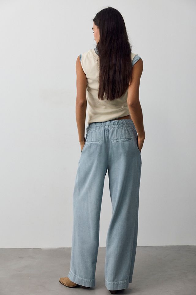 Tidal Moon Low-Rise Pull-On Pants #1