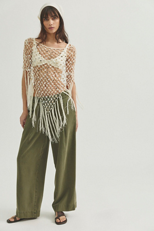 Tidal Moon Low-Rise Pull-On Pants