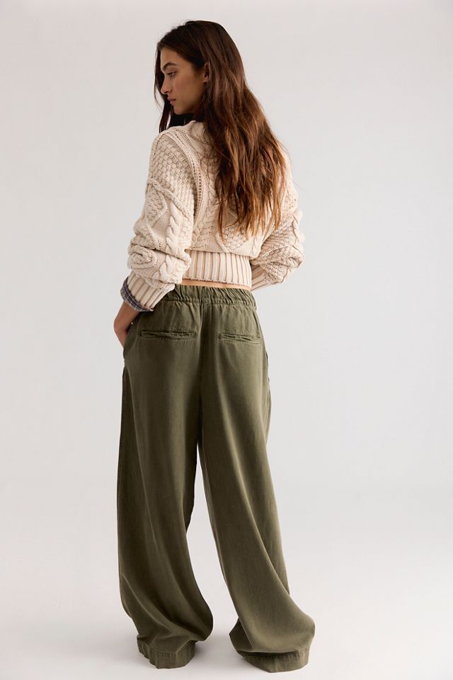 Tidal Moon Low-Rise Pull-On Pants #1
