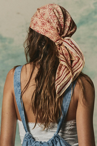 Free people boho floral head wrap Maelu Designs Headscarf | Free People main image 3