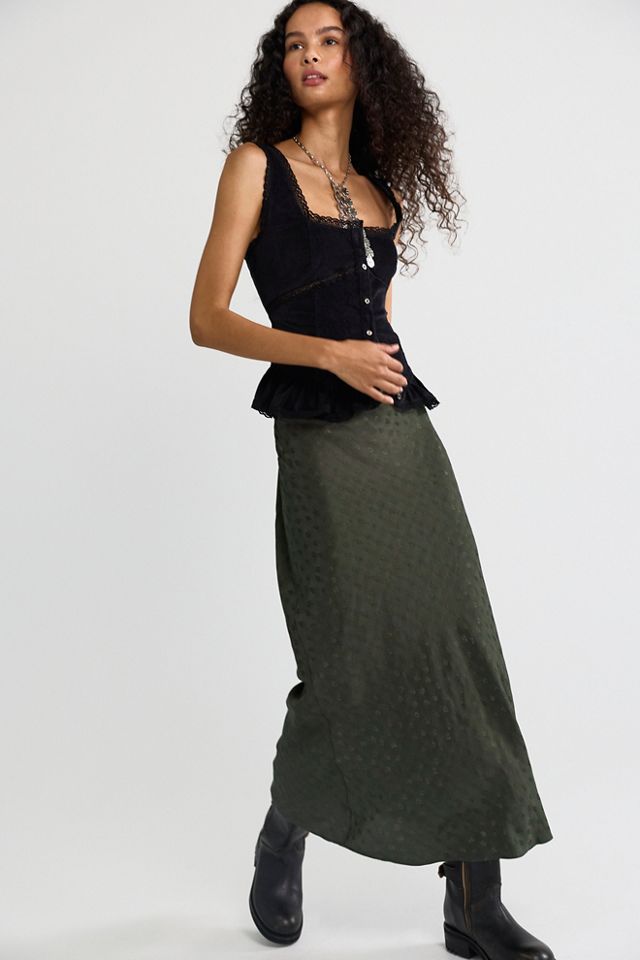 Bonita Solid Maxi Skirt #3