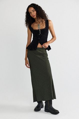 Bonita Solid Maxi Skirt
