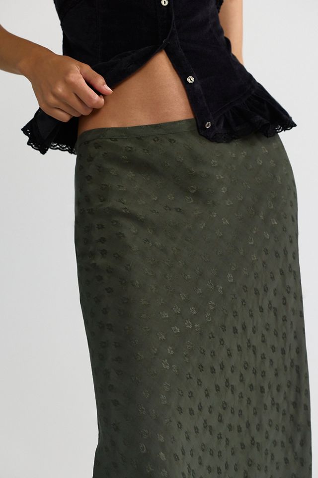Bonita Solid Maxi Skirt #1