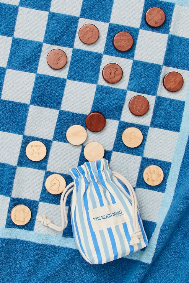 L'ensemble de jeu d'échecs + de dames Beach Board #2