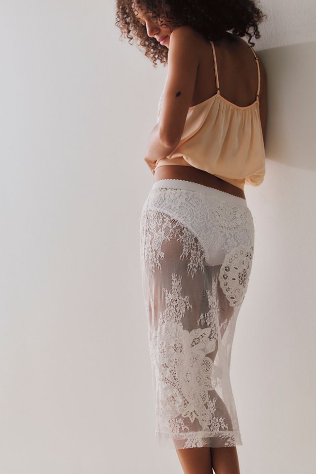 Just a Dream Midi Slip Skirt #2