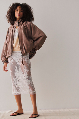 Just a Dream Midi Slip Skirt