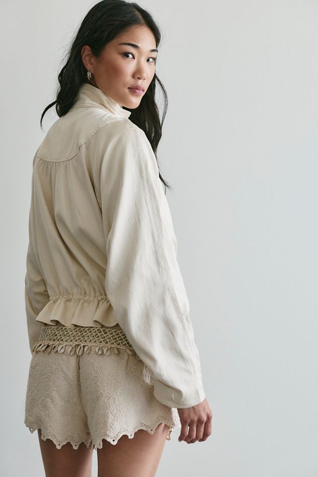 Devon Solid Balloon Jacket #2