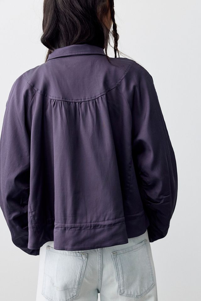 Devon Solid Balloon Jacket #2
