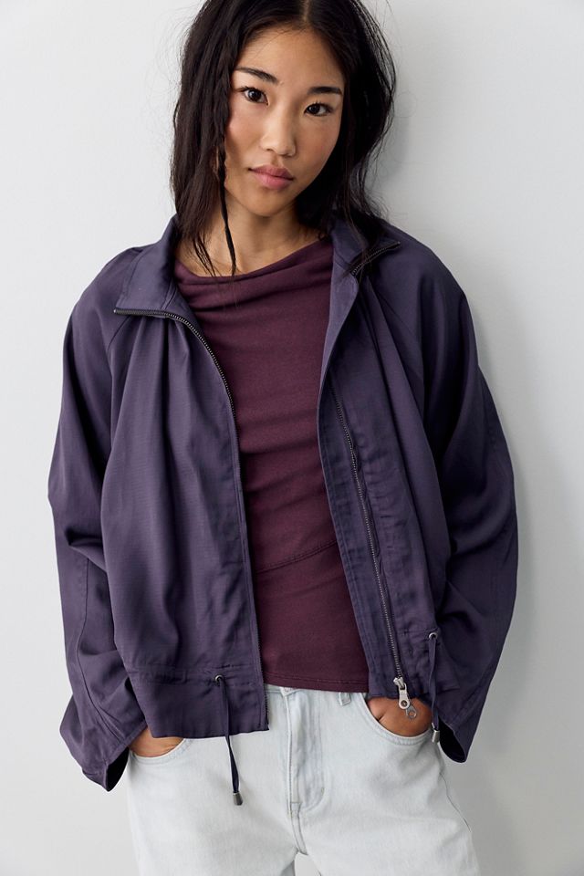 Devon Solid Balloon Jacket #4