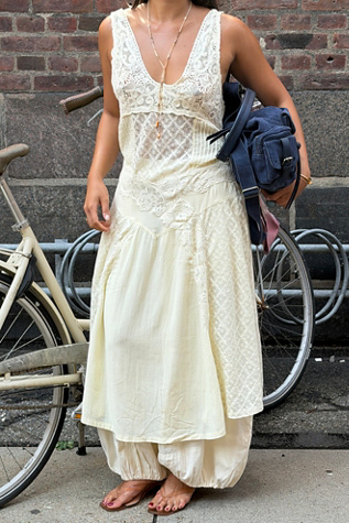 Женское платье Intimately This Is the One Midi Slip, цвет: Состаренная слоновая кость — фото 5
