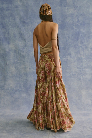 Женские брюки Free People Fallen Star Printed Wide-Leg, цвет: Комбинированный — фото 2