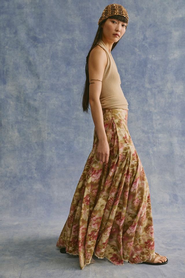 Fallen Star Printed Wide-Leg Pants #2