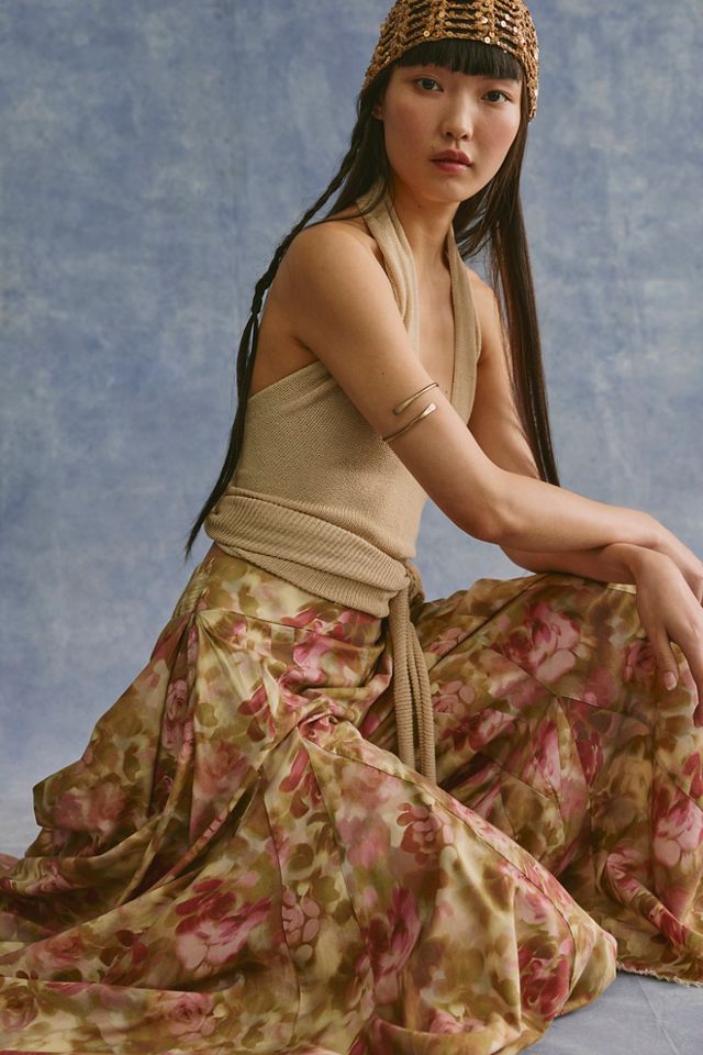 Fallen Star Printed Wide-Leg Pants #3