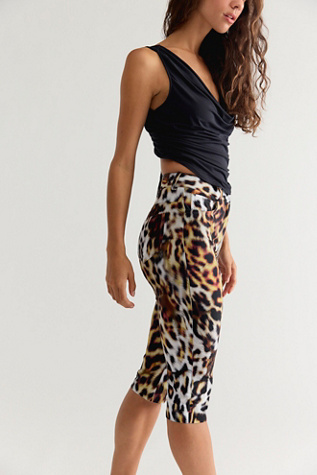 Norma Kamali Pedal Pusher Cropped Pants