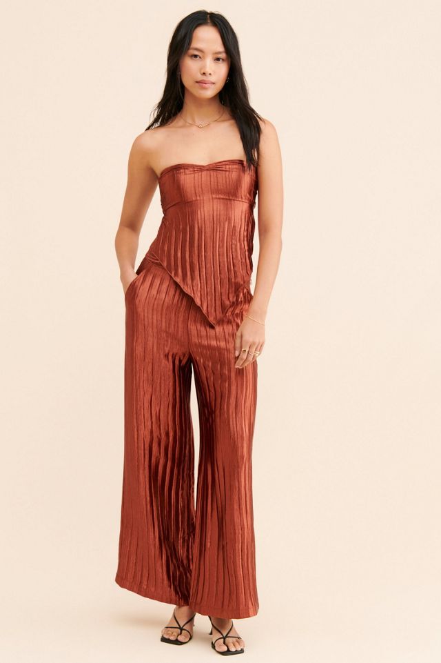 Guapa Naomi Metallic Bandeau Top #3