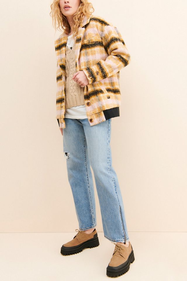 For Love & Lemons Rachel Plaid Jacket #4