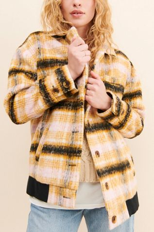 For Love & Lemons Rachel Plaid Jacket
