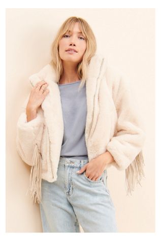 Blue Revival Dancing In The Moonlight Oversized Jacket