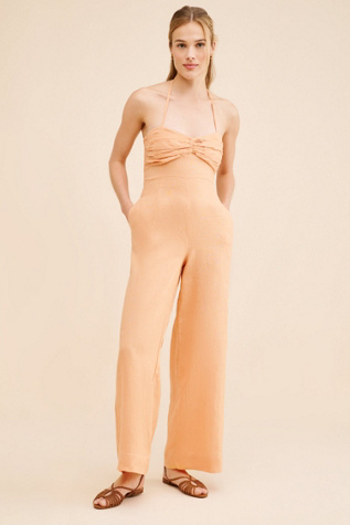 S/W/F Sweetheart Solid Jumpsuit