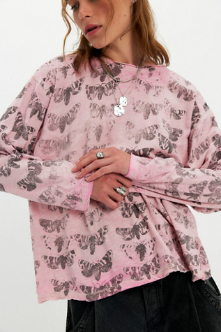 Magnolia Pearl Moth Viggo Long Sleeve Tee | Free People
