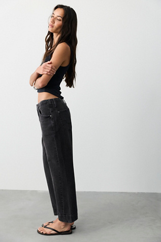 We The Free Leona Low-Rise Twisted Slim Jeans