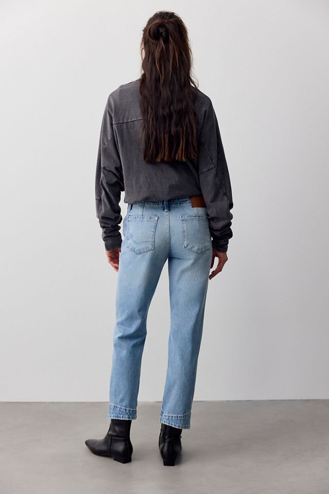 We The Free Leona Low-Rise Twisted Slim Jeans #3