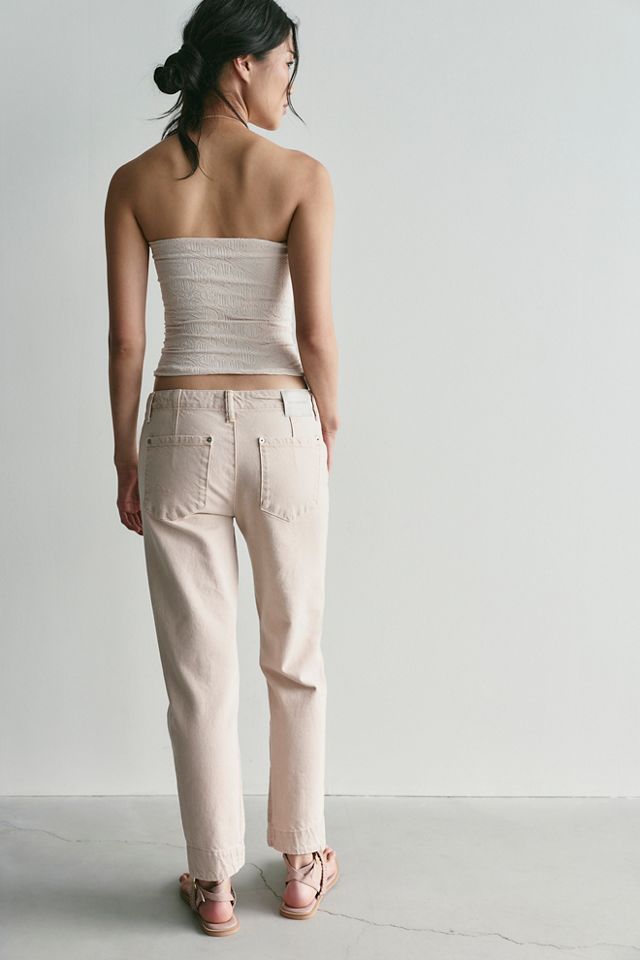 We The Free Leona Low-Rise Twisted Slim Jeans #1