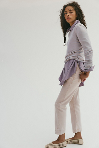 We The Free Leona Low-Rise Twisted Slim Jeans