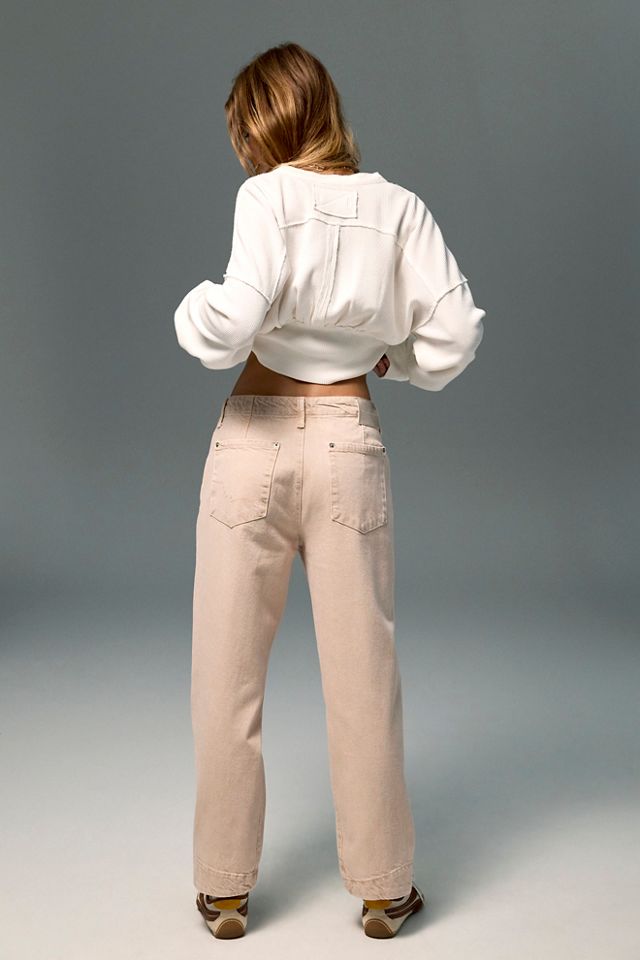We The Free Leona Low-Rise Twisted Slim Jeans #1