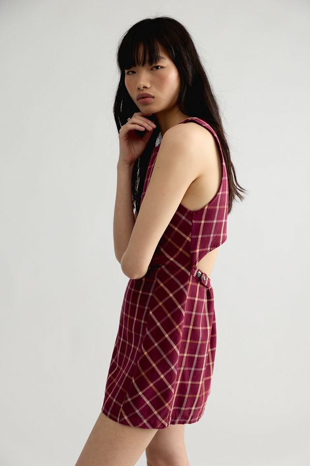 Atlas Plaid Mini Dress #3