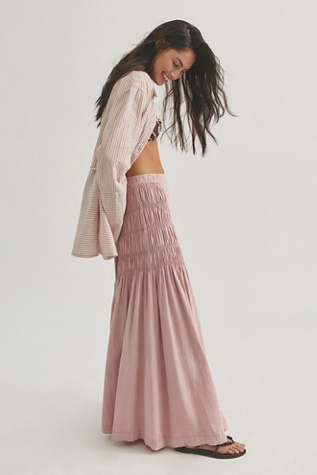Swept Off Solid Pants by Free People in Pink, Size: XS