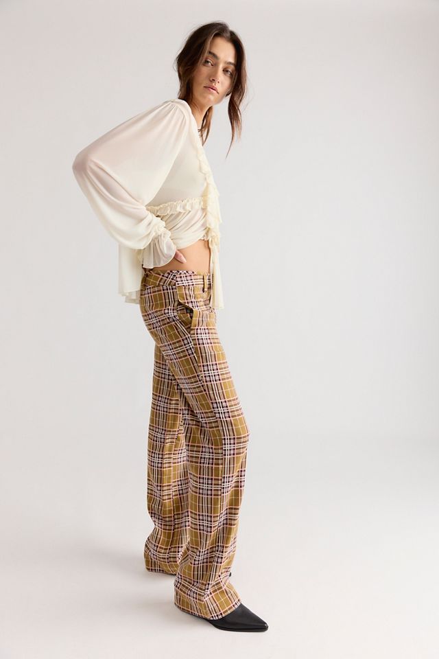 Set On You Slim Yarn-Dye Trousers #3