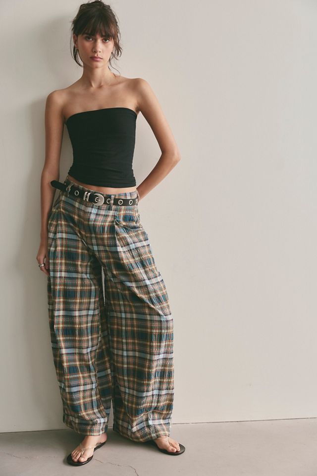 About It Baggy Puckered Pants #4
