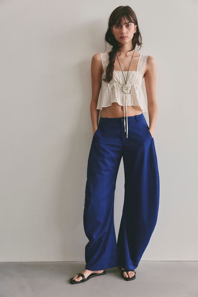 Spotlight Menswear Striped Barrel Trousers #3