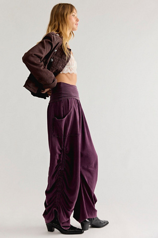 FP One Sawyer Low-Rise Pull-On Knit Pants