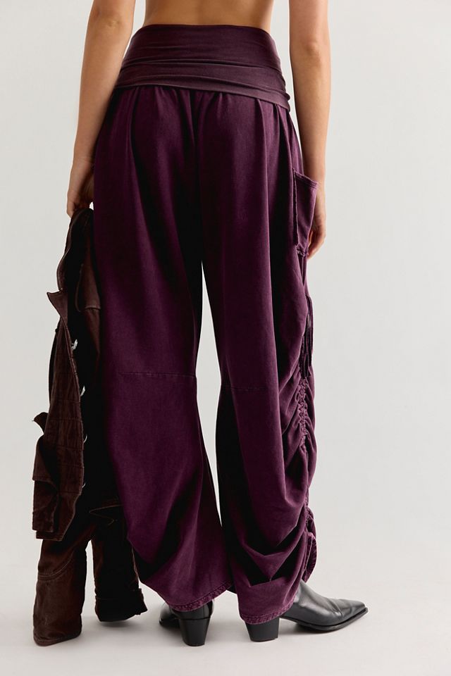 Pantalon en tricot à enfiler taille basse Sawyer FP One #1