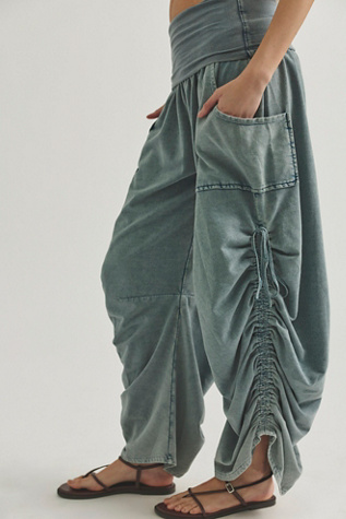 FP One Sawyer Low-Rise Pull-On Knit Pants
