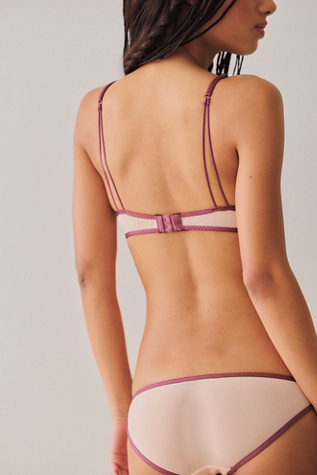 Трусы-бикини Undies, низкая посадка, сетка — Intimately, цвет: Сливовый комбинированный — фото 2