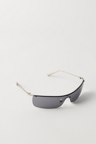 Женские солнцезащитные очки Elisa Johnson Mini Vito Sunglasses, цвет: Чёрный — фото 2