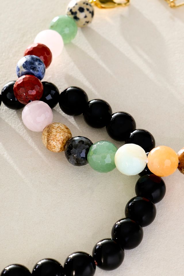 Paloma Semiprecious Stone Anklet #1