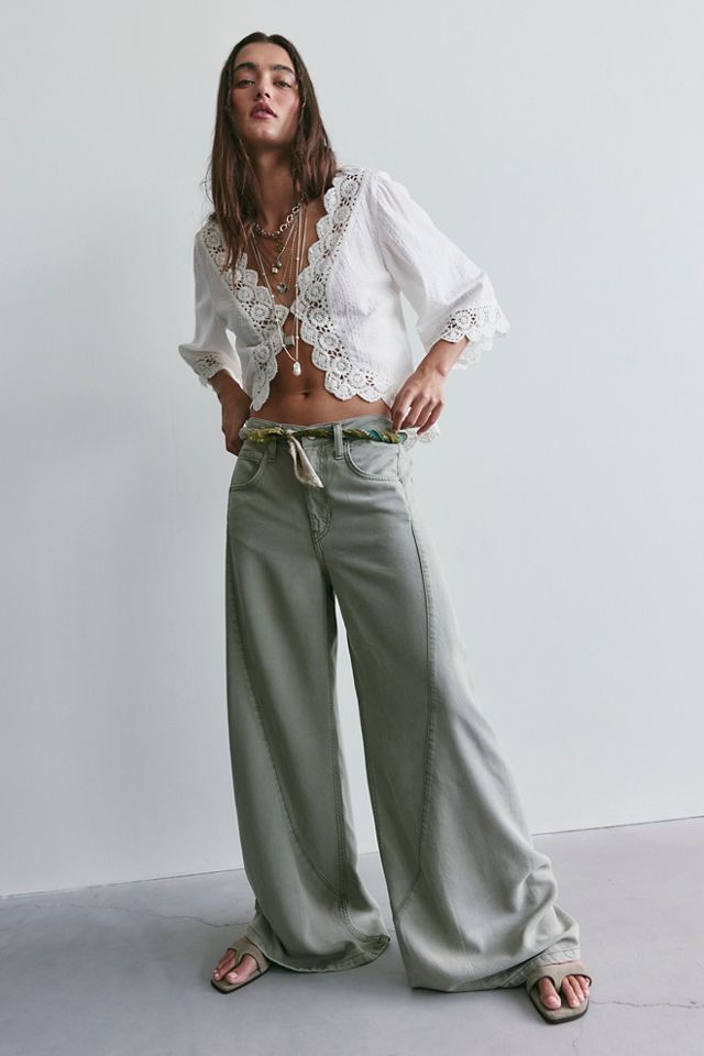 We The Free Haven Twisted Wide-Leg Jeans #2