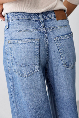 Женские джинсы We The Free Haven Twisted Wide-Leg, цвет: Camden — фото 4