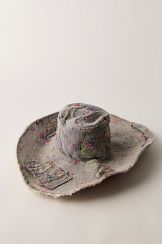 Magnolia Pearl Floral Wide Brim Hat